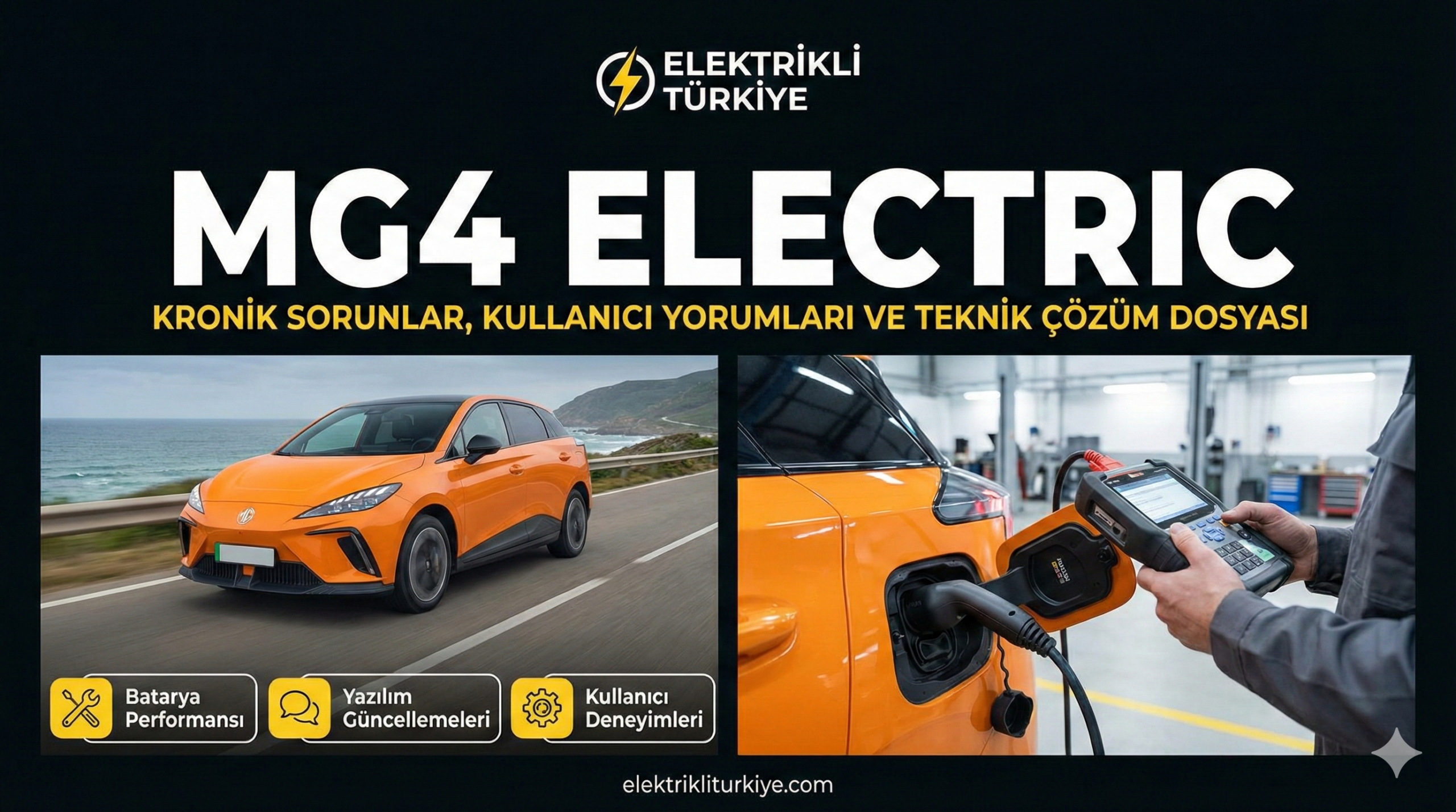 MG4 Electric almayı mı düşünüyorsunuz? Yağ kaçağı, titreşim ve yazılım sorunları bitti mi? 1.250+ kullanıcı yorumunu taradık ve servis çözümlerini listeledik.