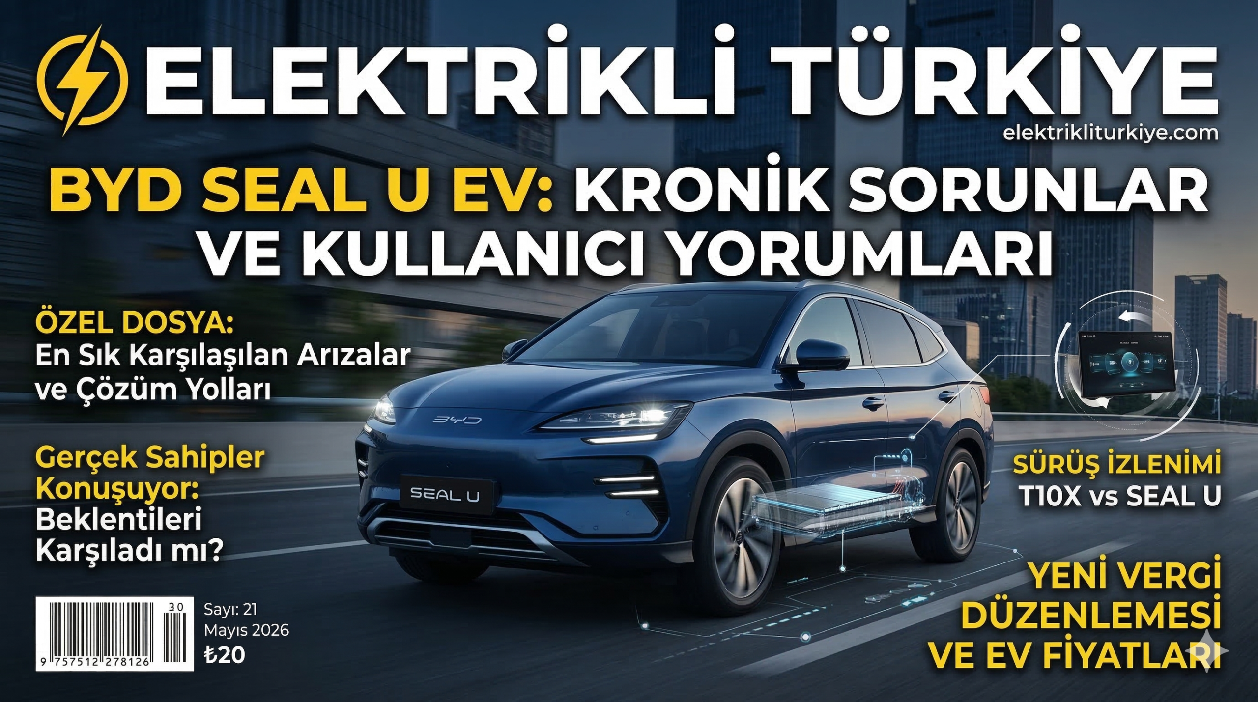 BYD Seal U EV satın almadan önce gizlenen kronik sorunları kesinlikle inceleyin. Nitekim şerit takip hataları ve trim sesleri kullanıcıları yoruyor. Dolayısıyla bu rehberi okuyun.