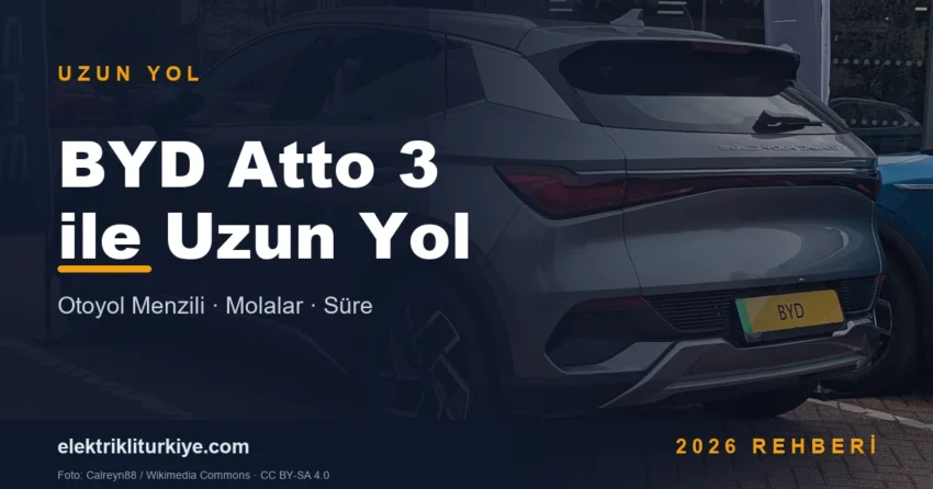 BYD Atto 3 ile Uzun Yol kapak görseli