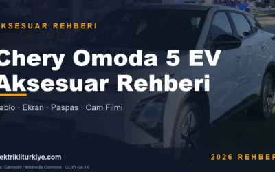 Chery Omoda 5 EV Aksesuar rehberi kapak görseli