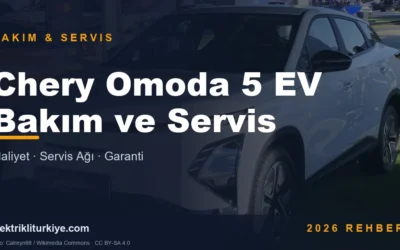 Chery Omoda 5 EV Bakım ve Servis kapak görseli