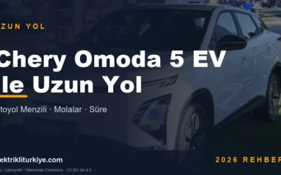 Chery Omoda 5 EV ile Uzun Yol kapak görseli