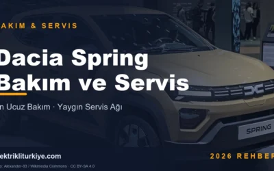 Dacia Spring Bakım ve Servis kapak görseli