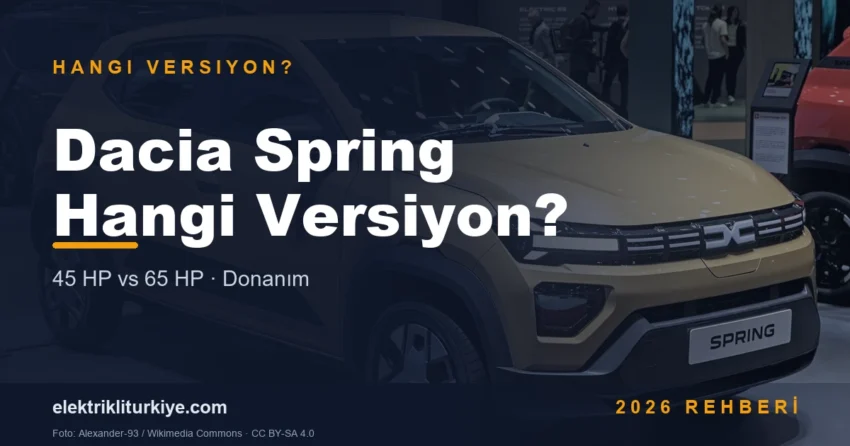 Dacia Spring Hangi Versiyon kapak görseli