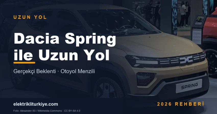 Dacia Spring ile Uzun Yol kapak görseli