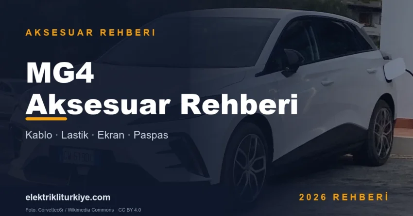 MG4 Aksesuar rehberi kapak görseli