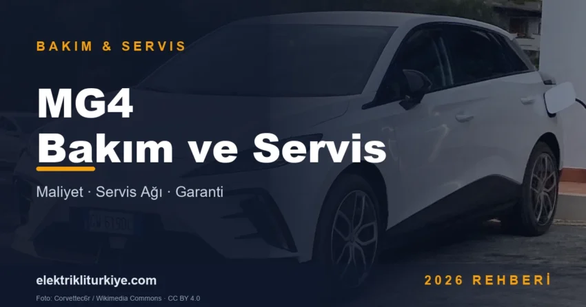 MG4 Bakım ve Servis kapak görseli