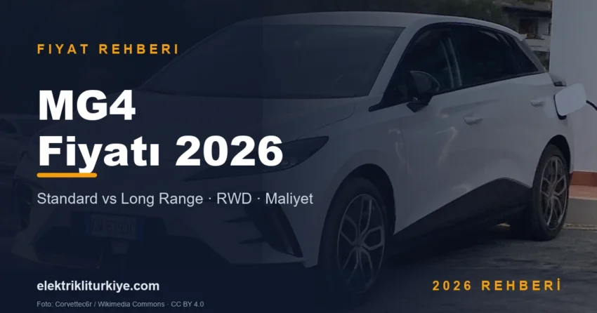 MG4 Fiyatı 2026 kapak görseli