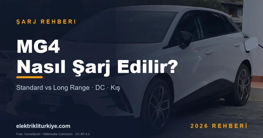 MG4 Nasıl Şarj Edilir kapak görseli