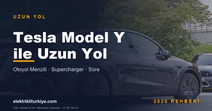 Tesla Model Y ile Uzun Yol kapak görseli