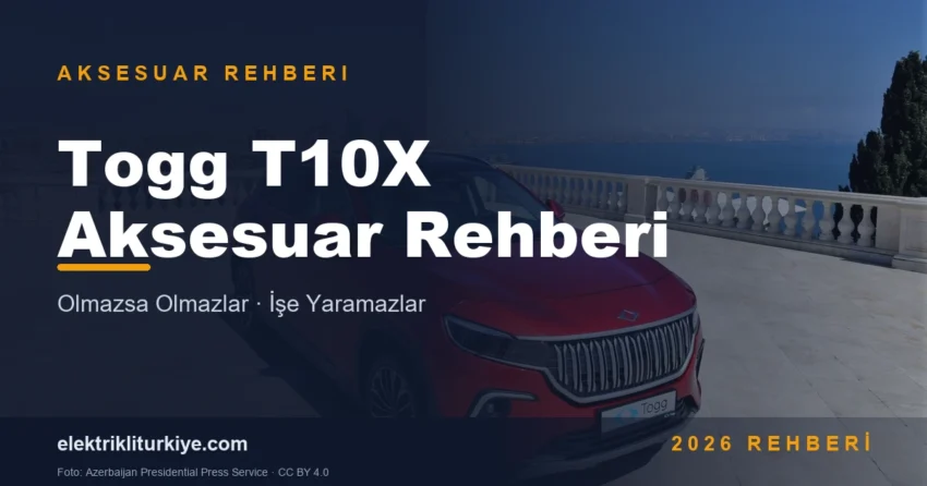Togg T10X Aksesuar rehberi kapak görseli