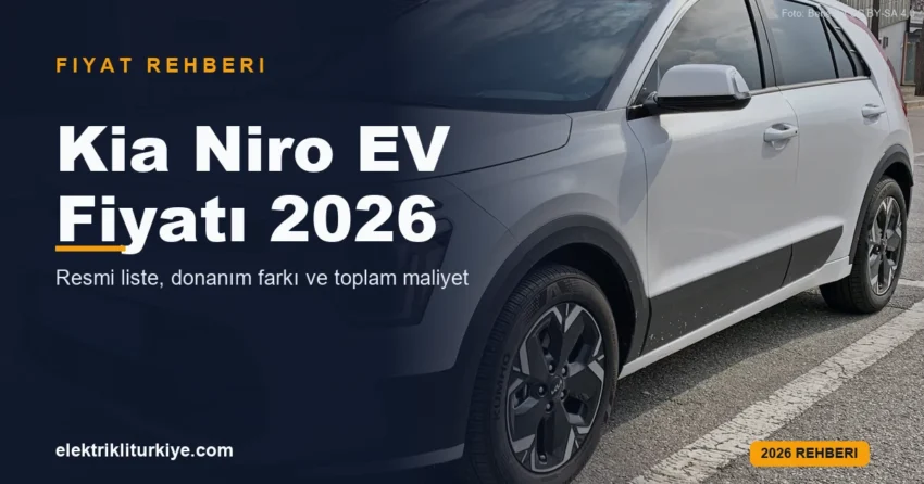 Kia Niro EV fiyatı 2026 rehberi kapak görseli