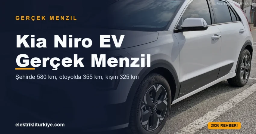 Kia Niro EV gerçek menzil rehberi kapak görseli
