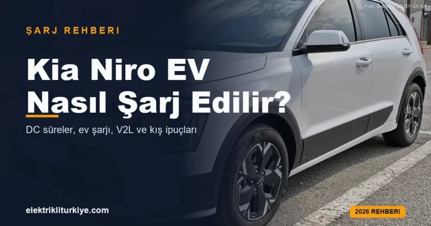 Kia Niro EV nasıl şarj edilir rehberi kapak görseli