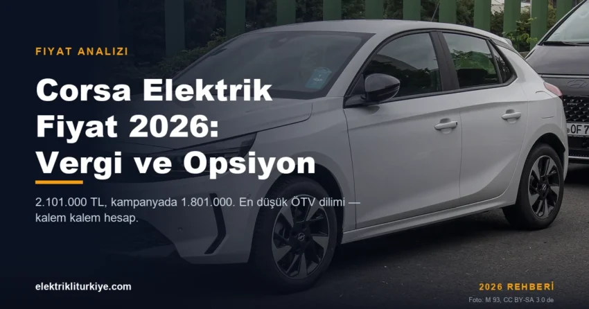 Opel Corsa Elektrik fiyat analizi kapak görseli