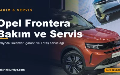 Opel Frontera Elektrik bakım ve servis rehberi kapak görseli