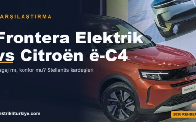 Opel Frontera Elektrik vs Citroën ë-C4 karşılaştırma kapak görseli