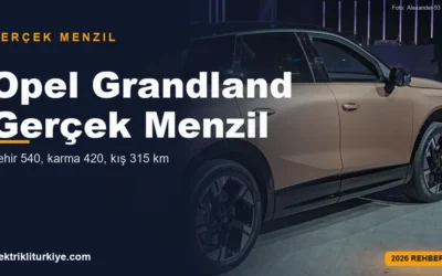 Opel Grandland Elektrik gerçek menzil rehberi kapak görseli