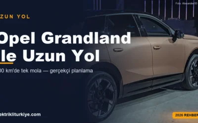 Opel Grandland Elektrik ile uzun yol rehberi kapak görseli