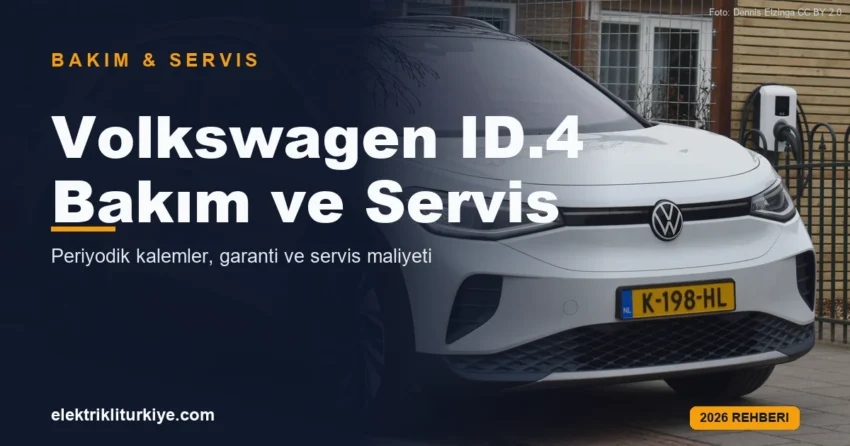 Volkswagen ID.4 bakım ve servis rehberi kapak görseli