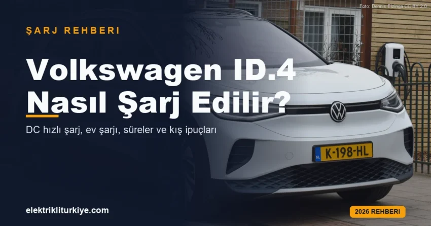 Volkswagen ID.4 nasıl şarj edilir rehberi kapak görseli