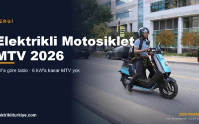 Elektrikli motosiklet MTV kapağı