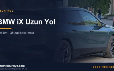 BMW iX Uzun Yol 701 km · 35 dakikalık mola. Fotoğraf: Alexander Migl, CC BY-SA 4.0