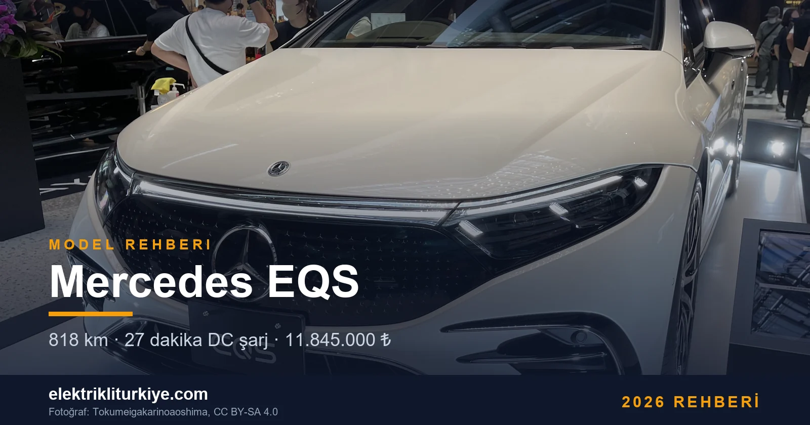 Mercedes EQS: 818 km Menzil, Fiyat ve Vergi - Elektrikli Türkiye