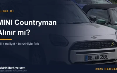 MINI Countryman Alınır mı? Yıllık maliyet · benzinliyle fark. Fotoğraf: Alexander-93, CC BY-SA 4.0