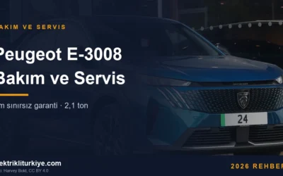 Peugeot E-3008 bakım ve servis rehberi kapak görseli. Foto: Harvey Bold, CC BY 4.0